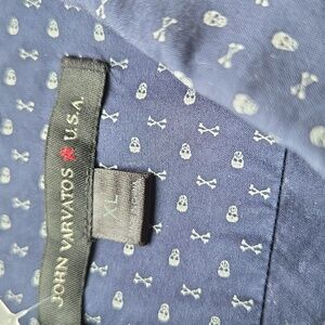 John Varvatos Patterned  button down